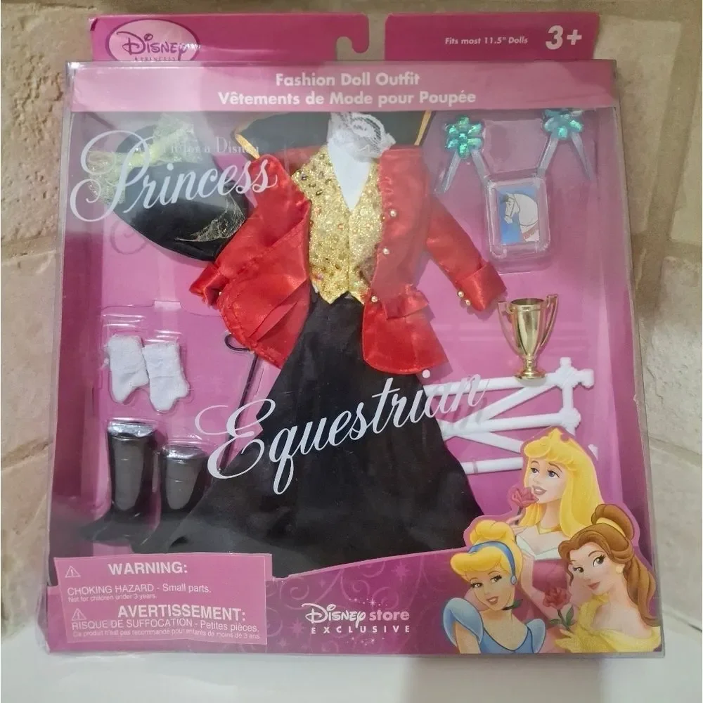 Disney Exclusive Equestrian Fashion Doll Clothes Outfit With Accessories